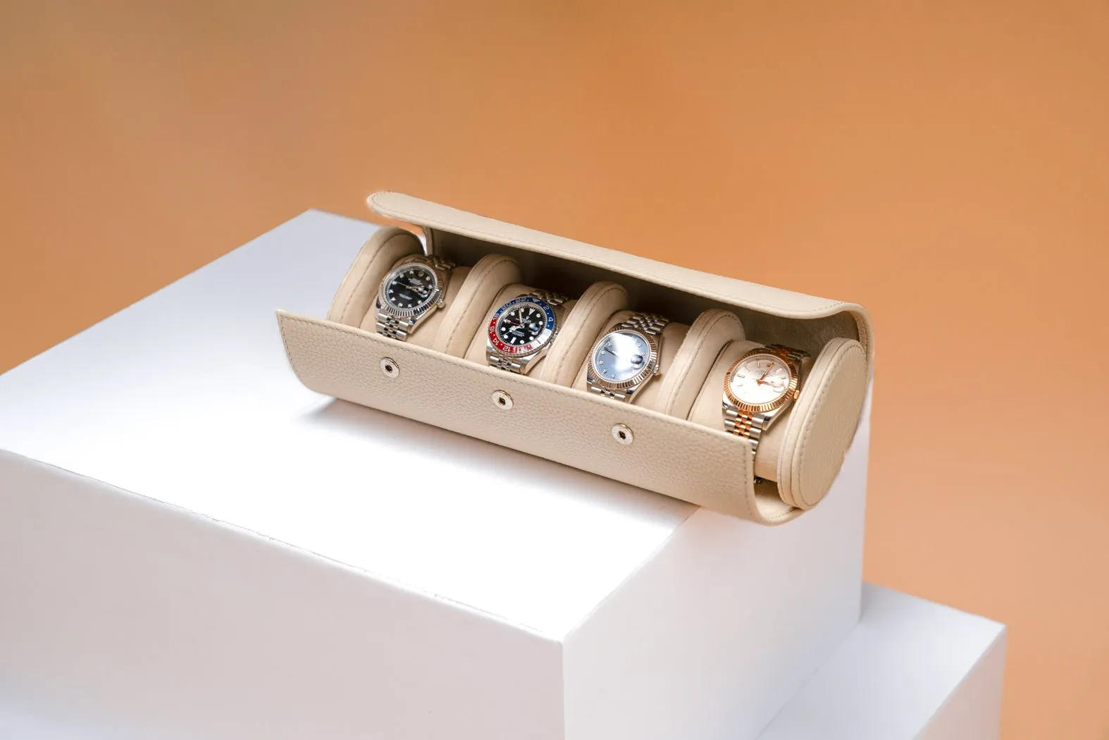 Galata Togo Light Cream Watch Roll