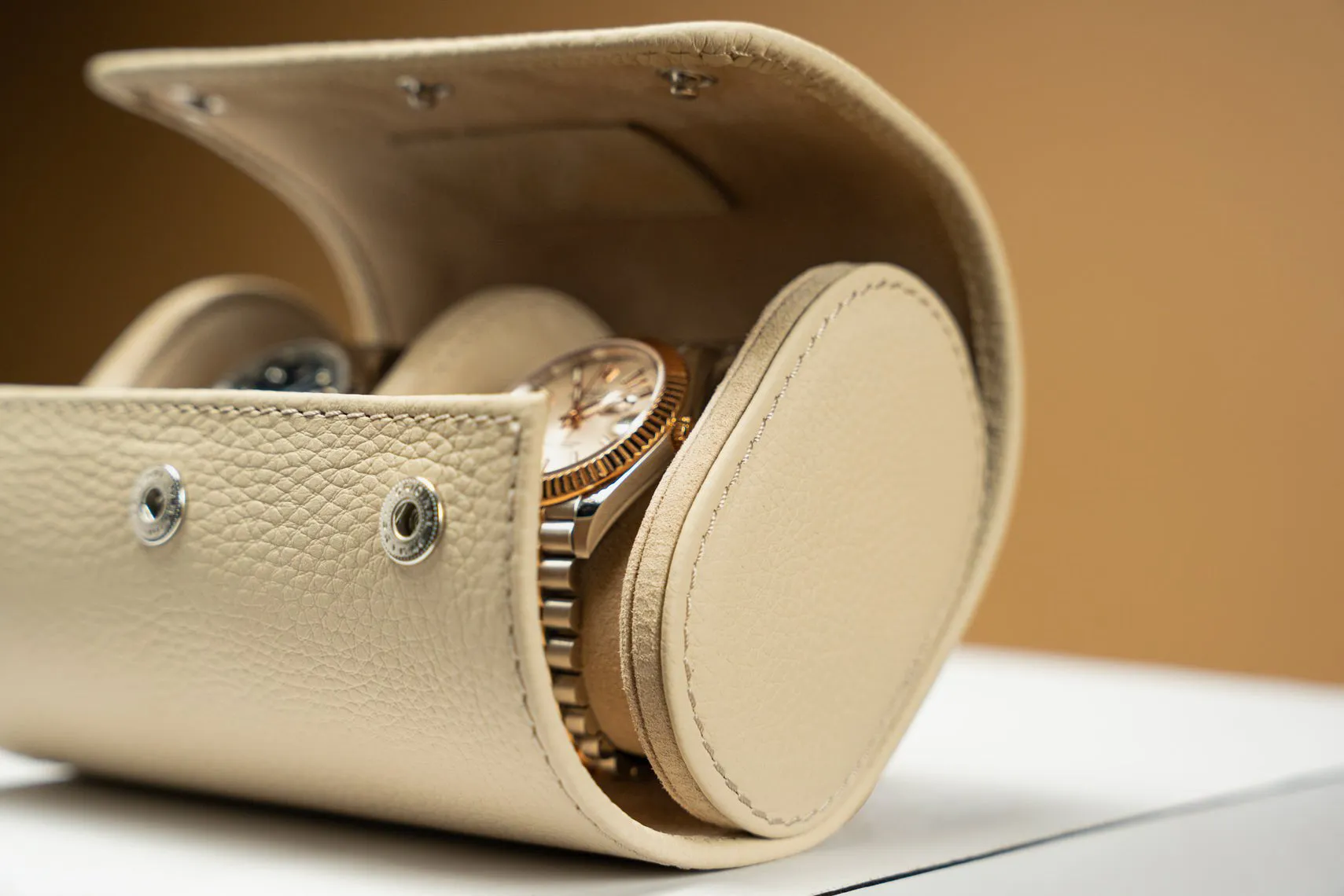 Galata Togo Light Cream Watch Roll