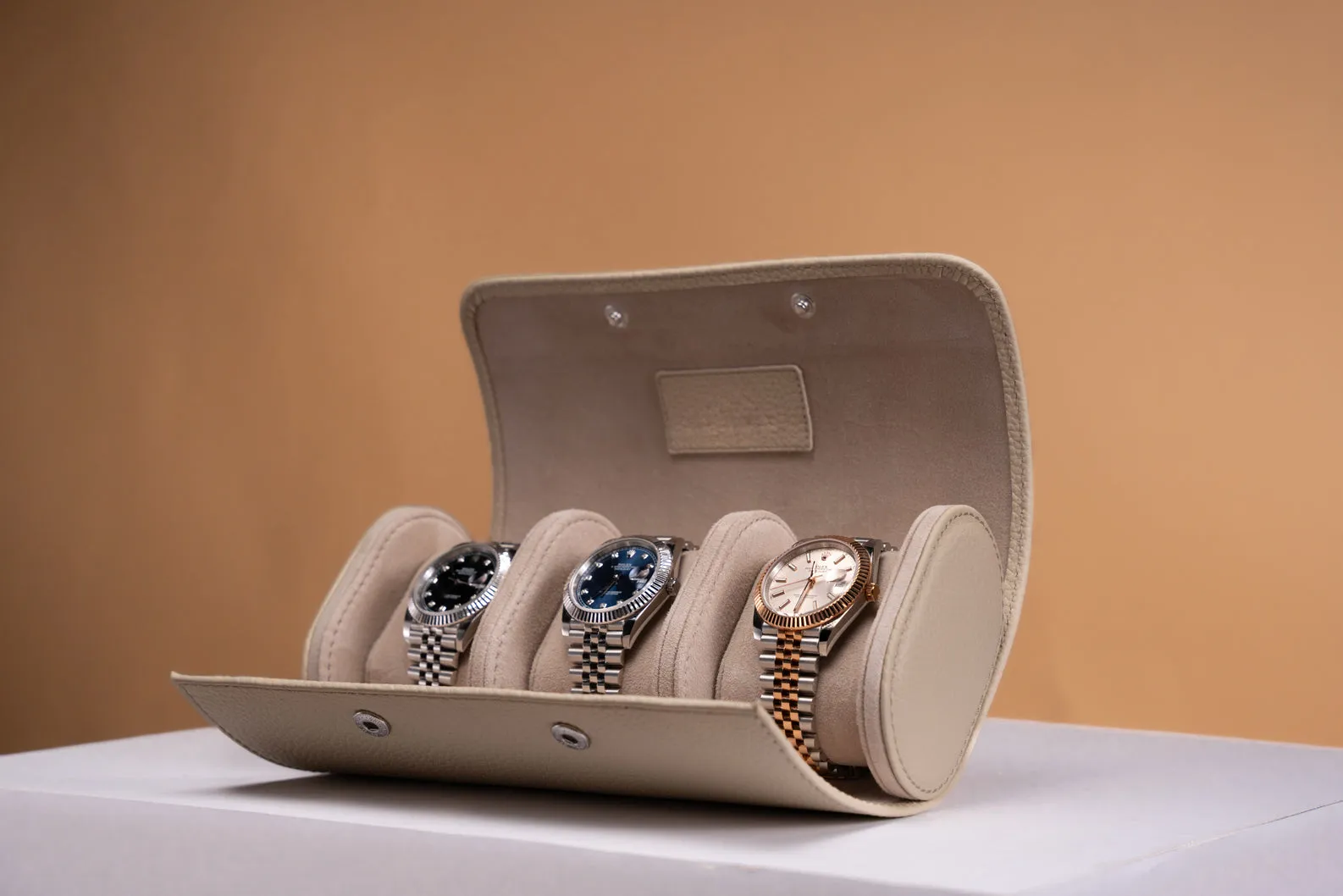 Galata Togo Light Cream Watch Roll