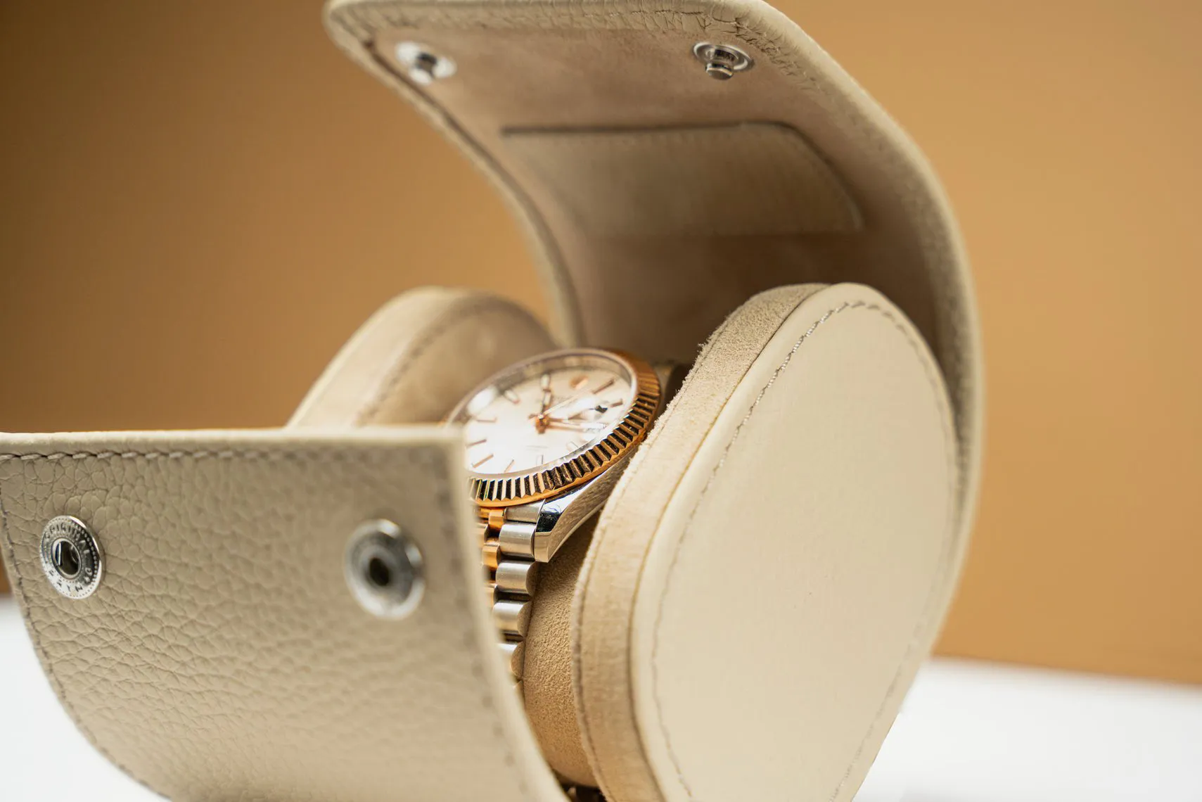 Galata Togo Light Cream Watch Roll