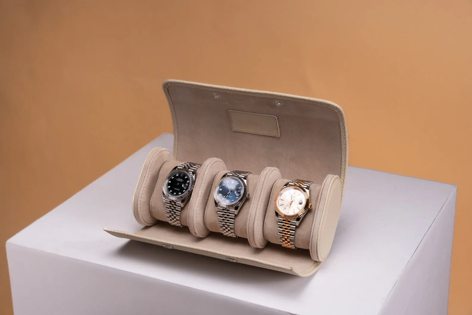 Galata Togo Light Cream Watch Roll