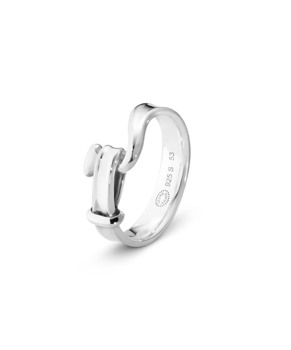 Georg Jensen Ladies Silver Torun Ring