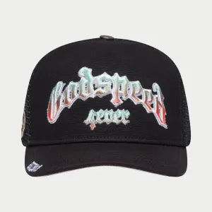 Gs Forever Trucker Hat (Gradient Black) - GO003CAPGDBLK