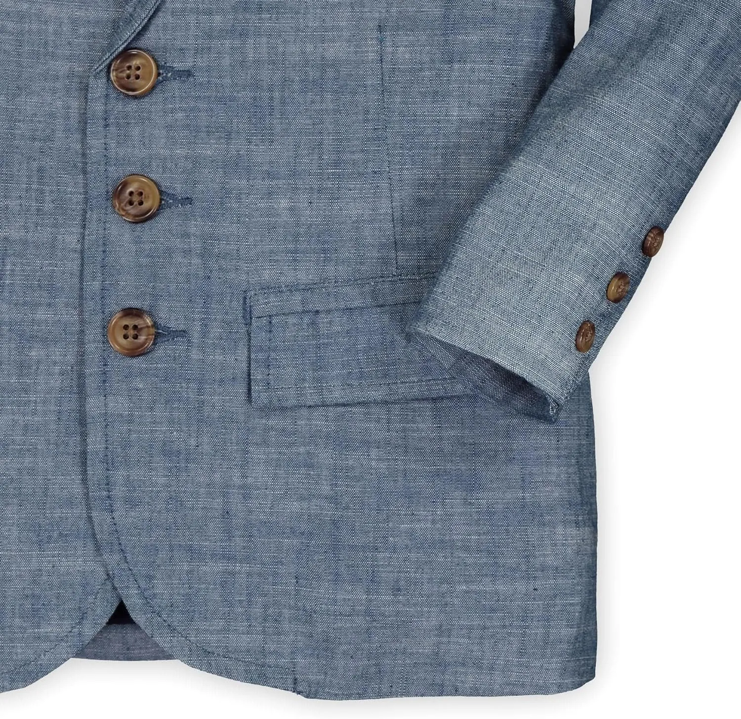 Hope & Henry Boys' Classic Seersucker Suit Jacket
