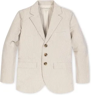 Hope & Henry Boys' Classic Seersucker Suit Jacket