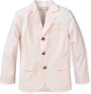 Hope & Henry Boys' Classic Seersucker Suit Jacket