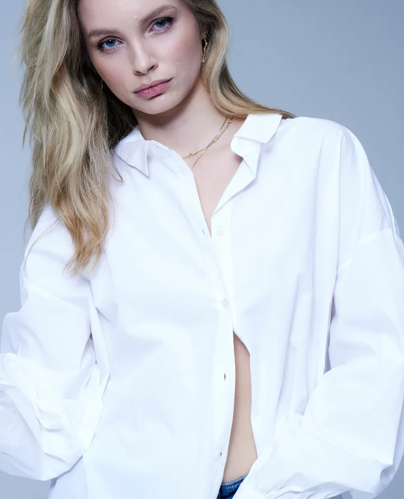 Ichi Saida Cloud White Shirt