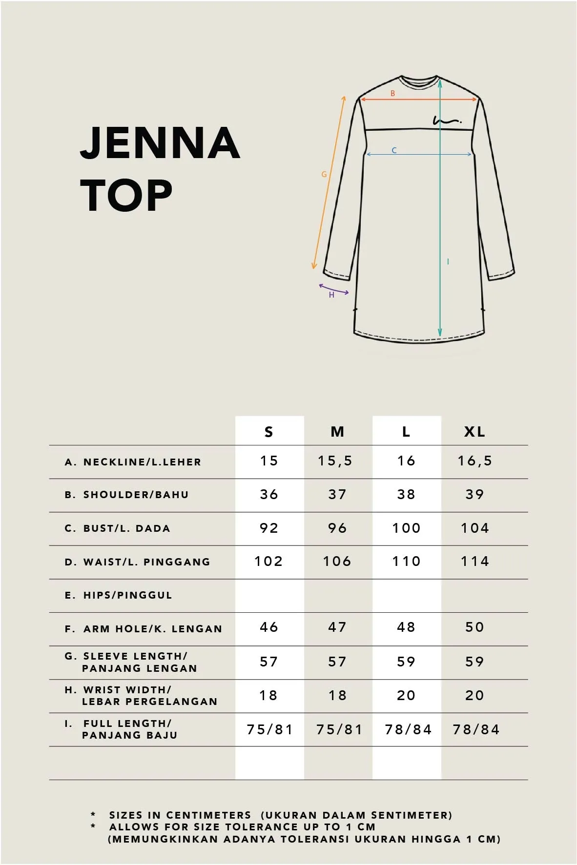 JENNA TUNIC STORM