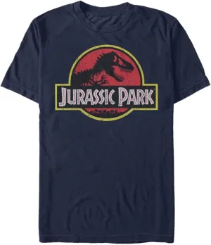 Jurassic Park Men's Classic Movie Logo T-Shirt