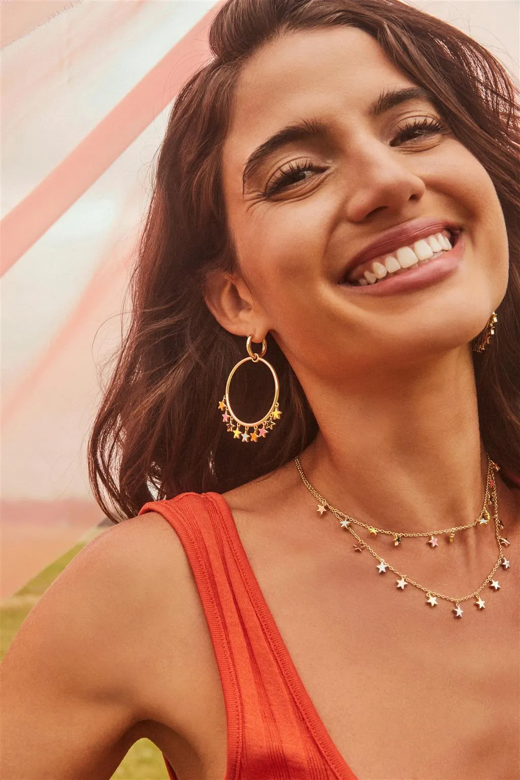Kendra Scott Sloane Star Open Frame Earrings