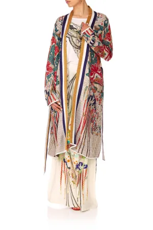 KNIT WRAP WITH TIE MS MAIKO