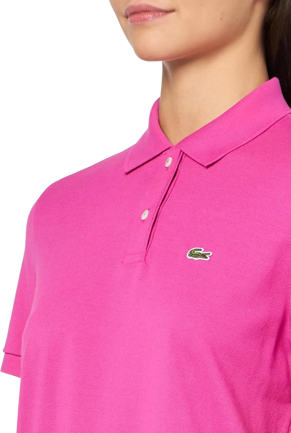 Lacoste Women's Regular Fit Soft Cotton Petit Pique Polo