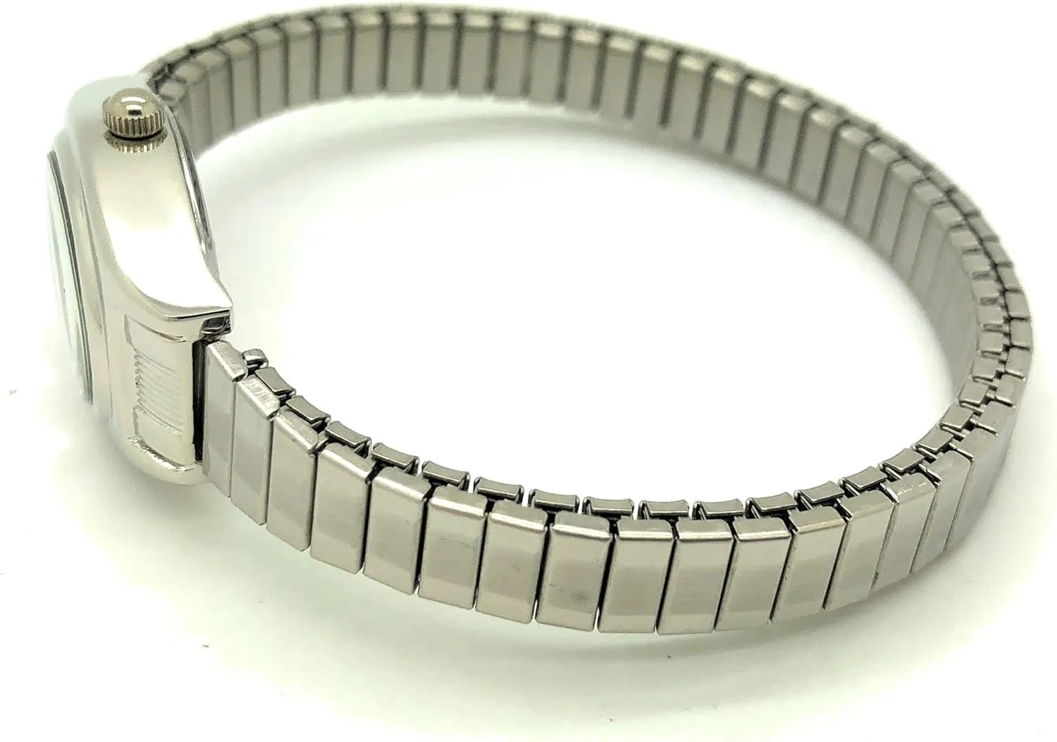 Ladies Classic Small Oval Stretch Elastic Band Fashion Watch