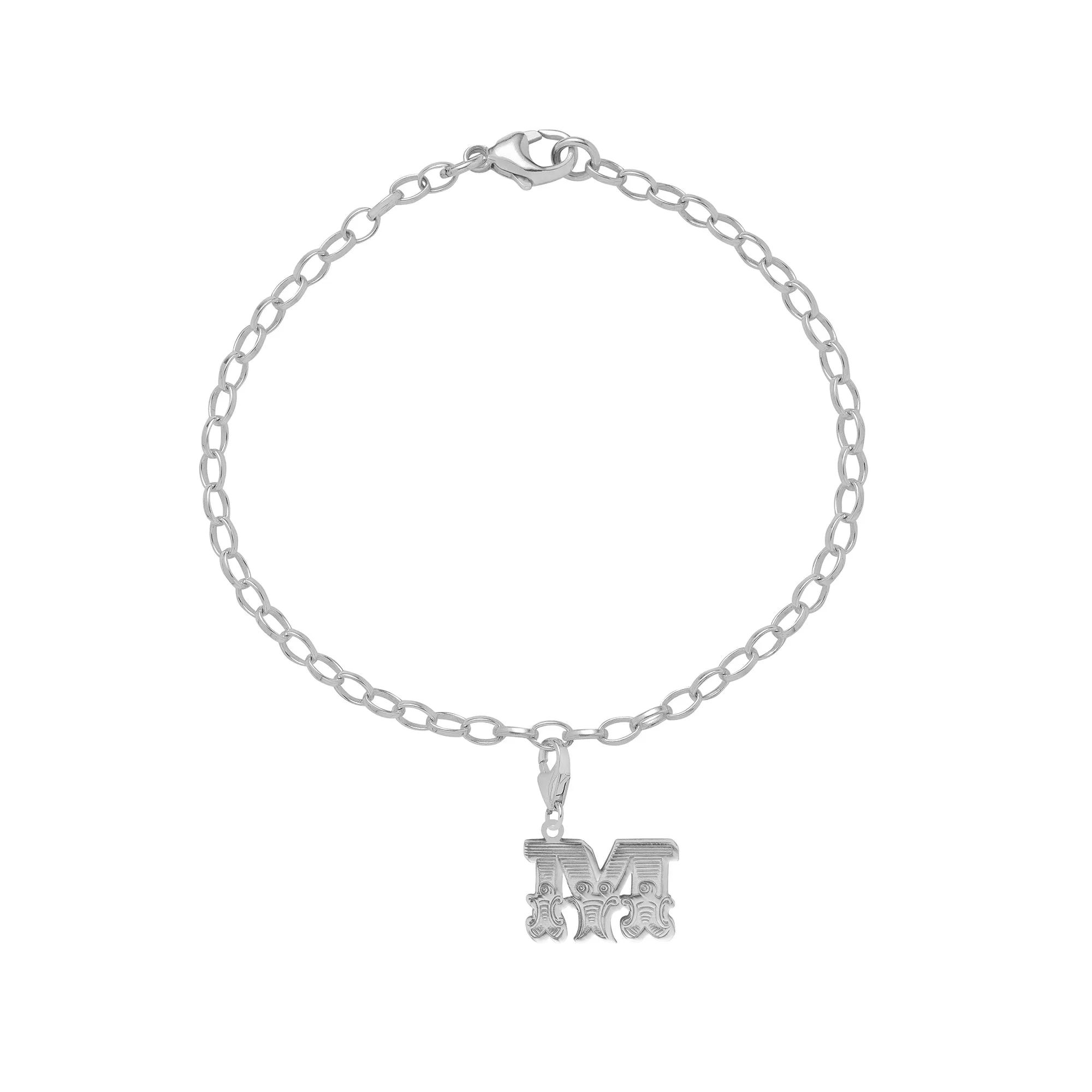 Letter M Charm