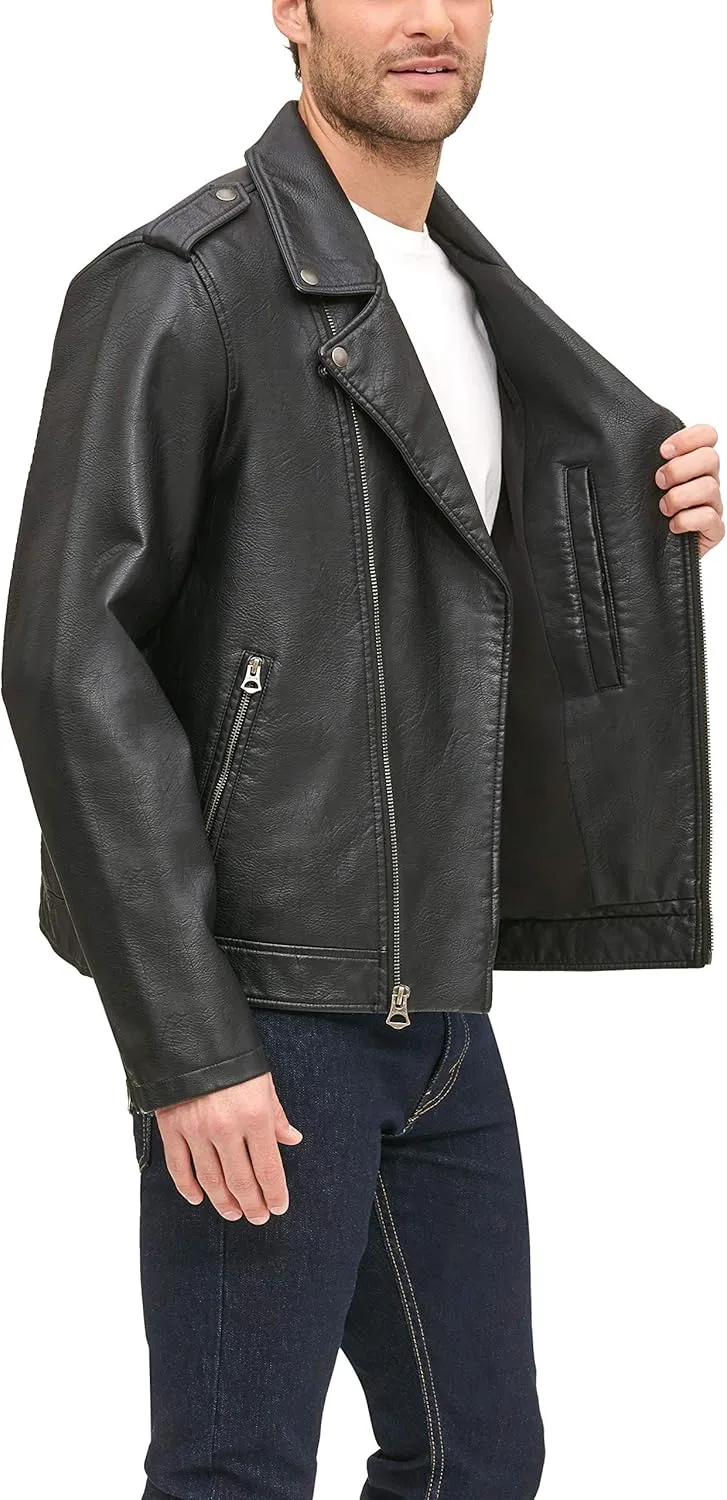 Levi's Men's Faux Leather Classic Motorcycle Jacket
