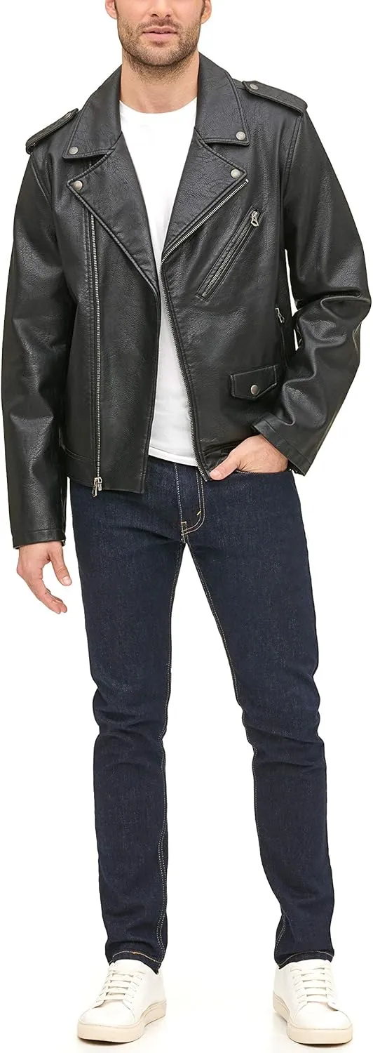 Levi's Men's Faux Leather Classic Motorcycle Jacket
