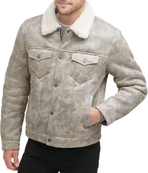 Levi's Men's Faux Leather Classic Trucker Jacket
