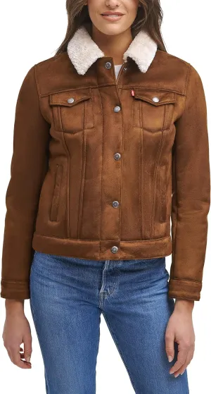 Levi's Women's Classic Sherpa Lined Trucker Jacket