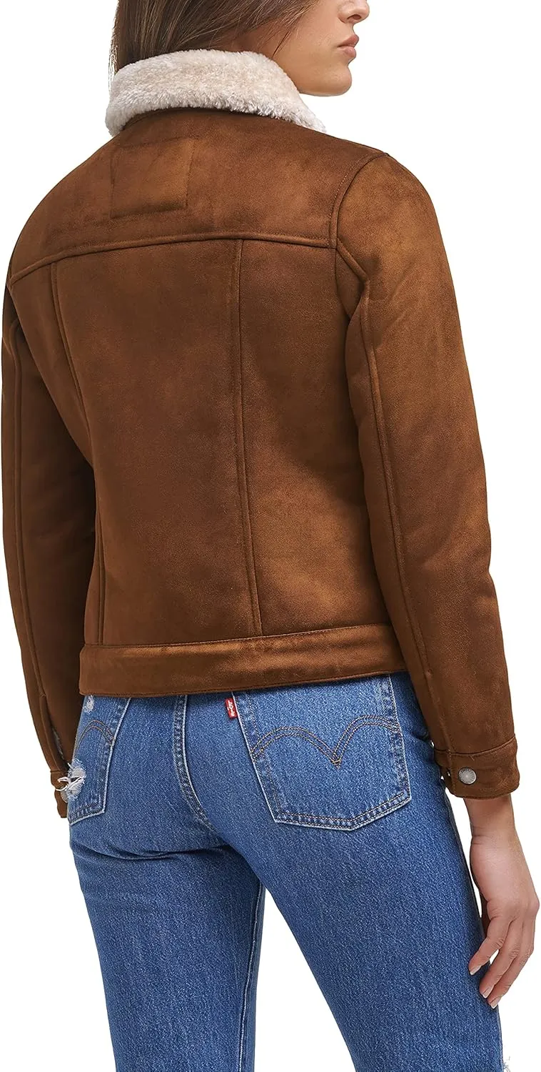 Levi's Women's Classic Sherpa Lined Trucker Jacket
