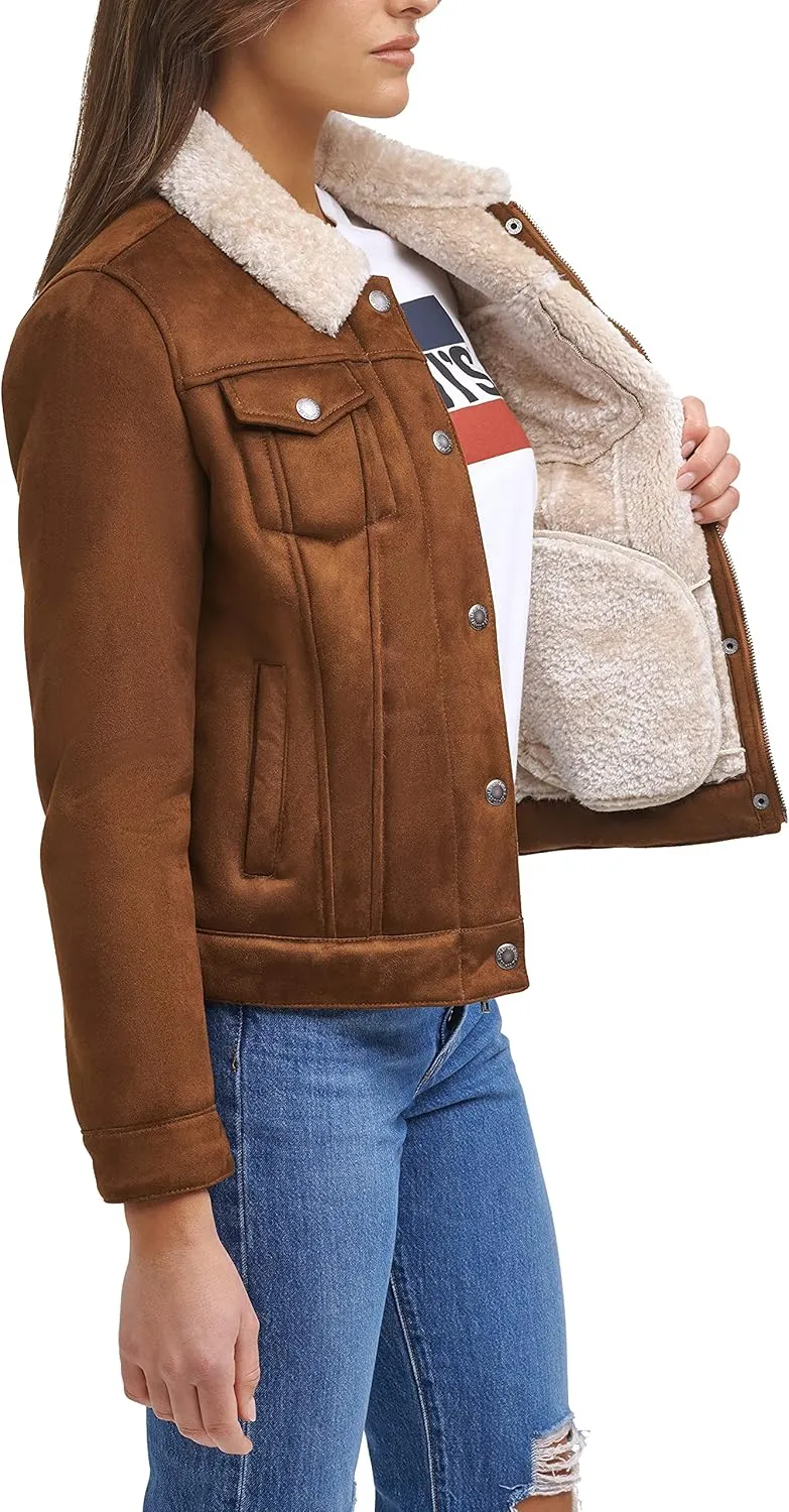 Levi's Women's Classic Sherpa Lined Trucker Jacket