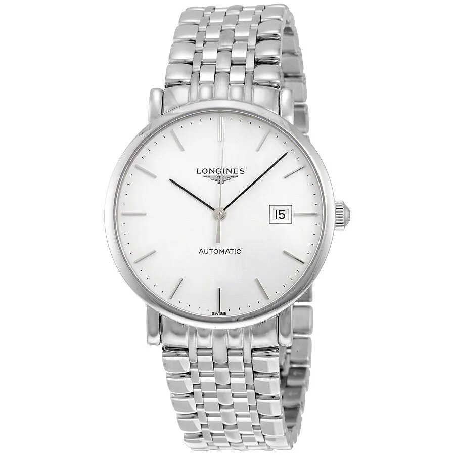 Longines Elegant Automatic White Dial Men's Watch L4.910.4.12.6