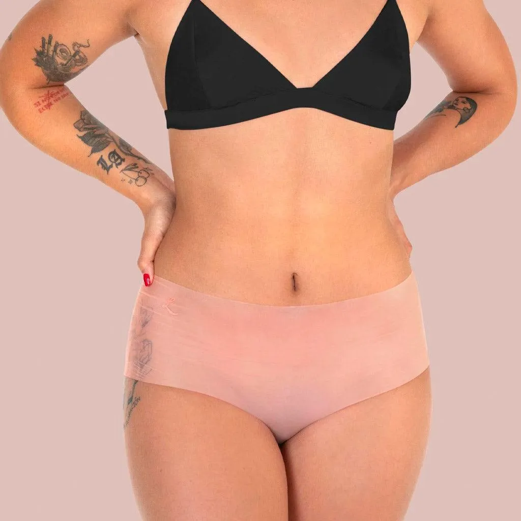 Lorals Shortie Panties Dental Dam, Sheer Latex, 4-Pack