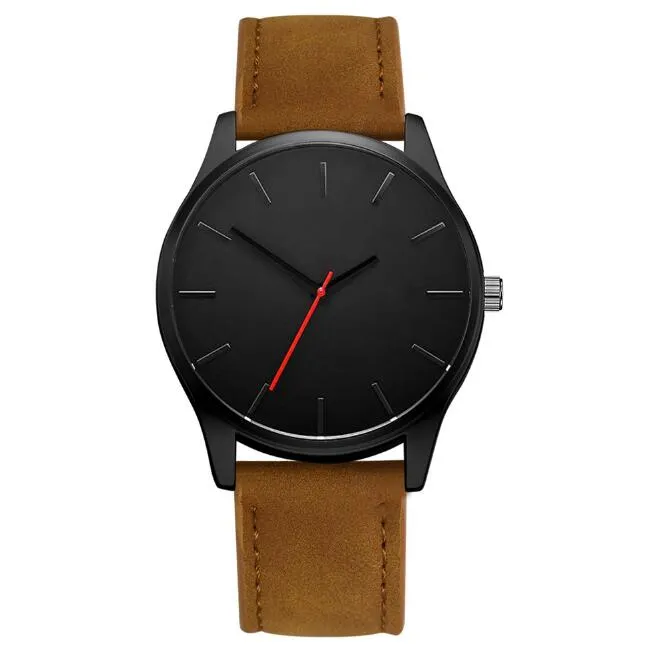 Men Watch Leather Sport watches