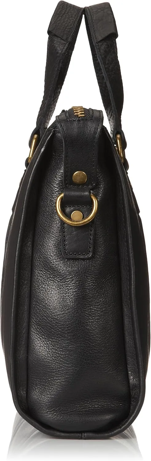 Men's Classic Leather Brief, Black, One Size
