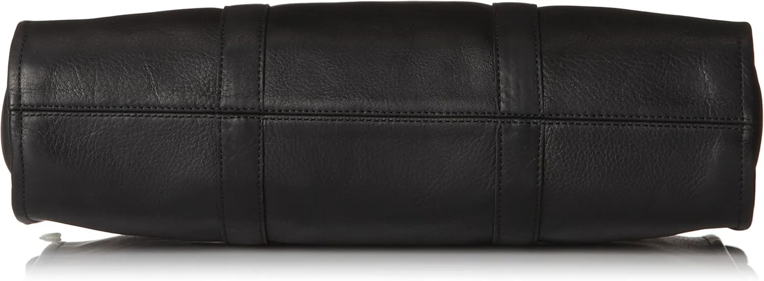 Men's Classic Leather Brief, Black, One Size