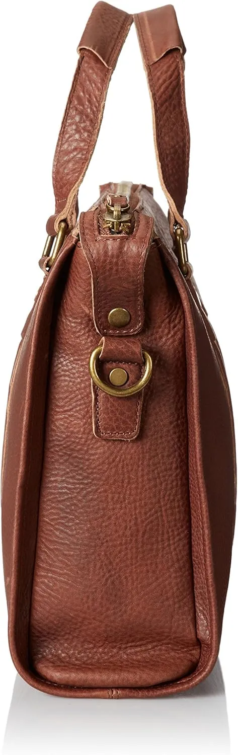 Men's Classic Leather Brief, Dark Brown, One Size