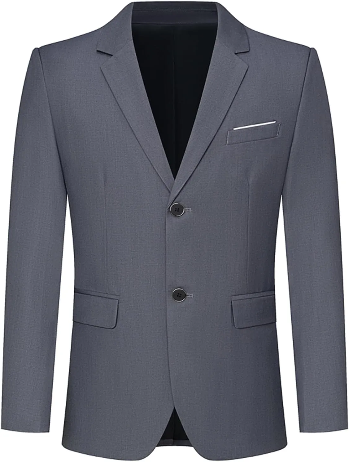 Mens Sport Coats and Blazers 5 Real Pockets Slim Fit Business Casual Men Suit Blazer Suit Jacket