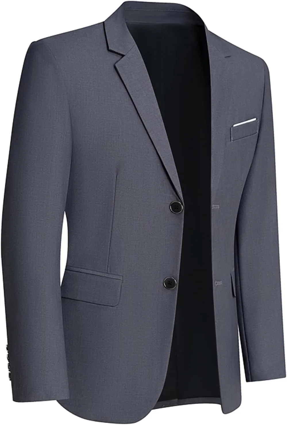 Mens Sport Coats and Blazers 5 Real Pockets Slim Fit Business Casual Men Suit Blazer Suit Jacket