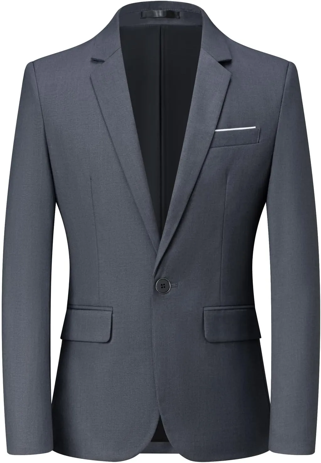 Mens Sport Coats and Blazers 5 Real Pockets Slim Fit Business Casual Men Suit Blazer Suit Jacket