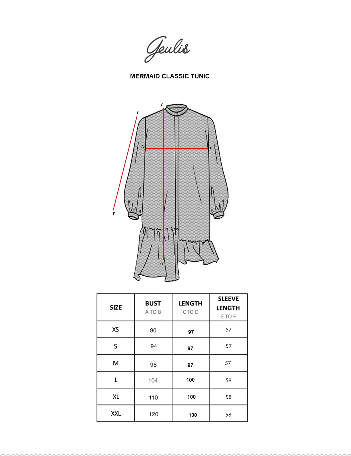 MERMAID CLASSIC TUNIC