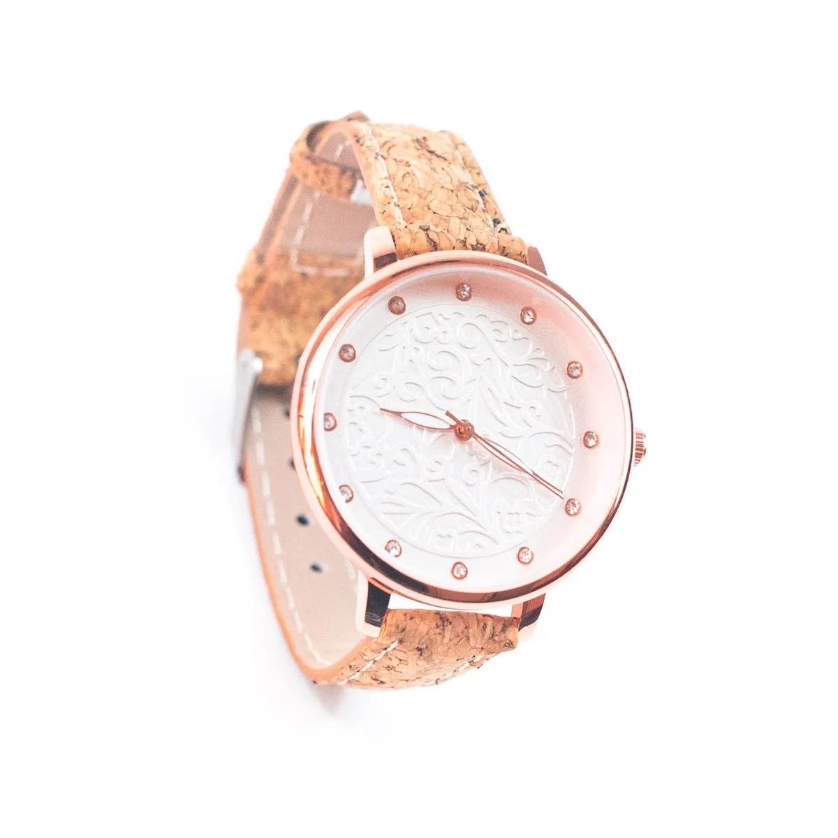 Natural Cork watch ladies fashion Watch WA-435（WITHOUT BOX）