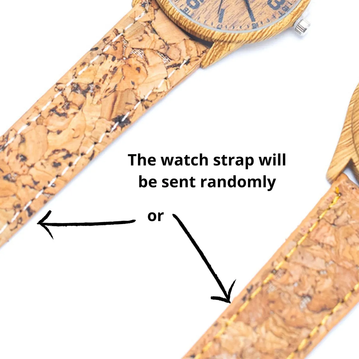Natural Cork watch ladies fashion Watch WA-443-A（WITHOUT BOX）