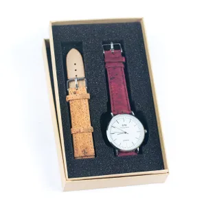 Natural Cork watch Unisex fashion Watch WA-414-BOX-1
