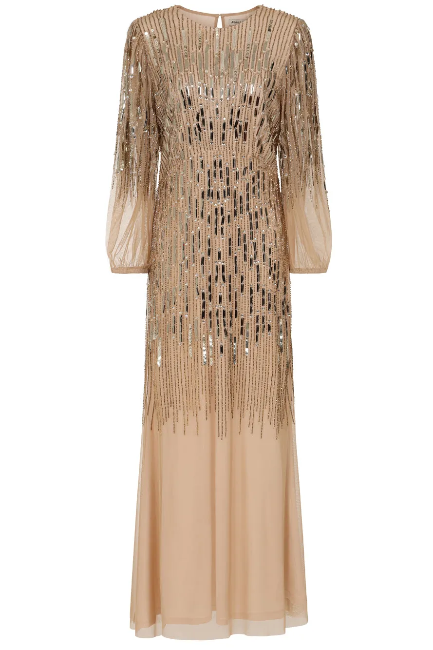 Odette Embellished Maxi Dress