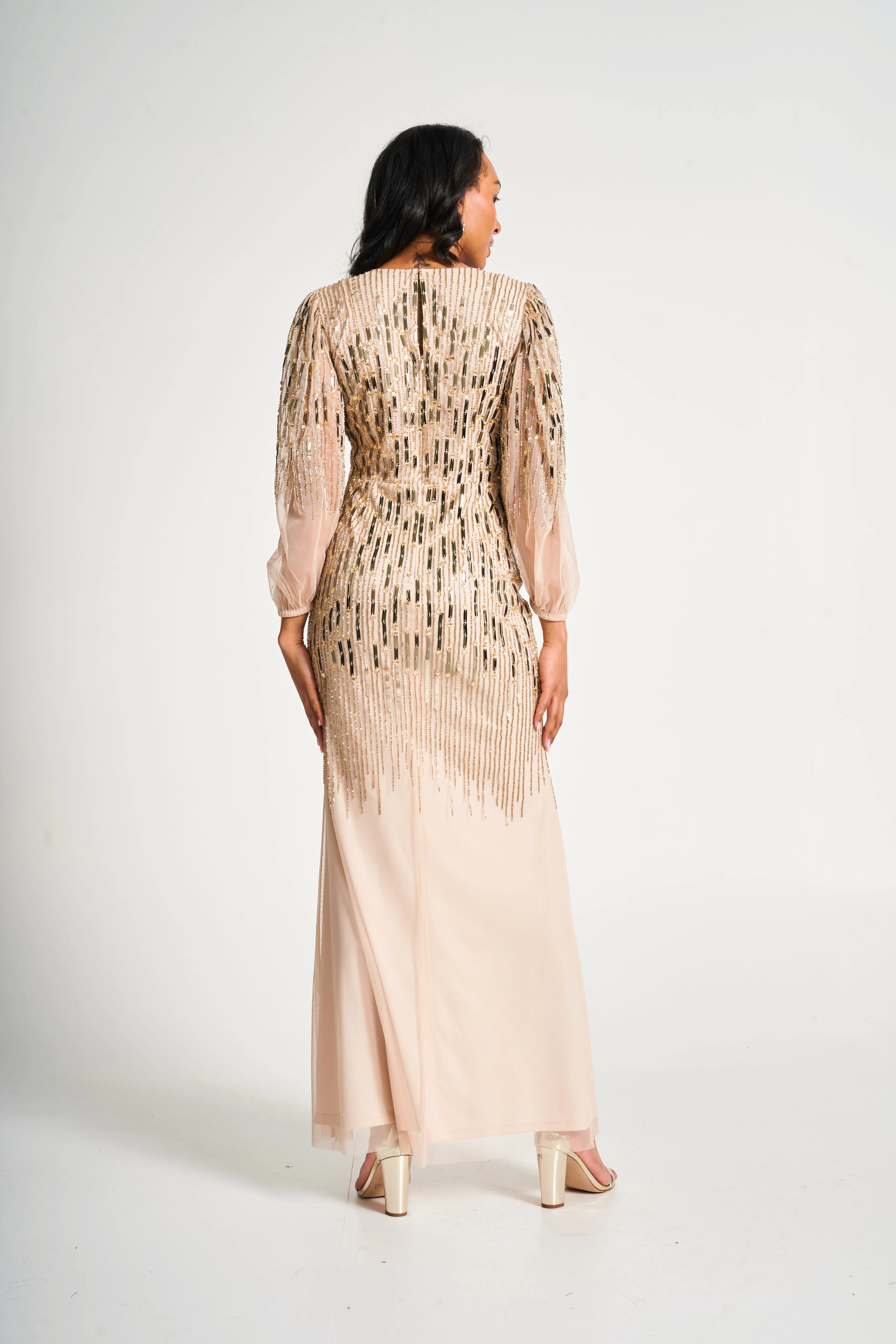 Odette Embellished Maxi Dress
