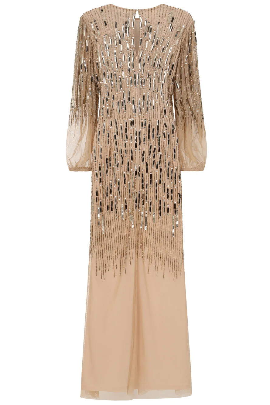 Odette Embellished Maxi Dress