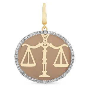 Oval charm RDCH0042SS Libra RDCH0042SS