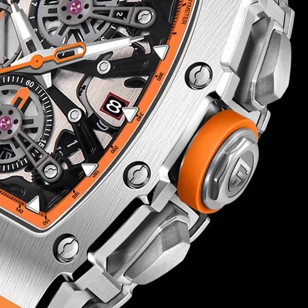 PAGANI DESIGN PD-YS011 Skeleton Chronograpgh Watch