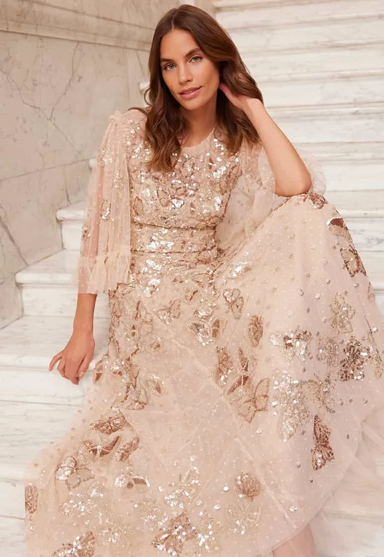 Papillon Ankle Gown