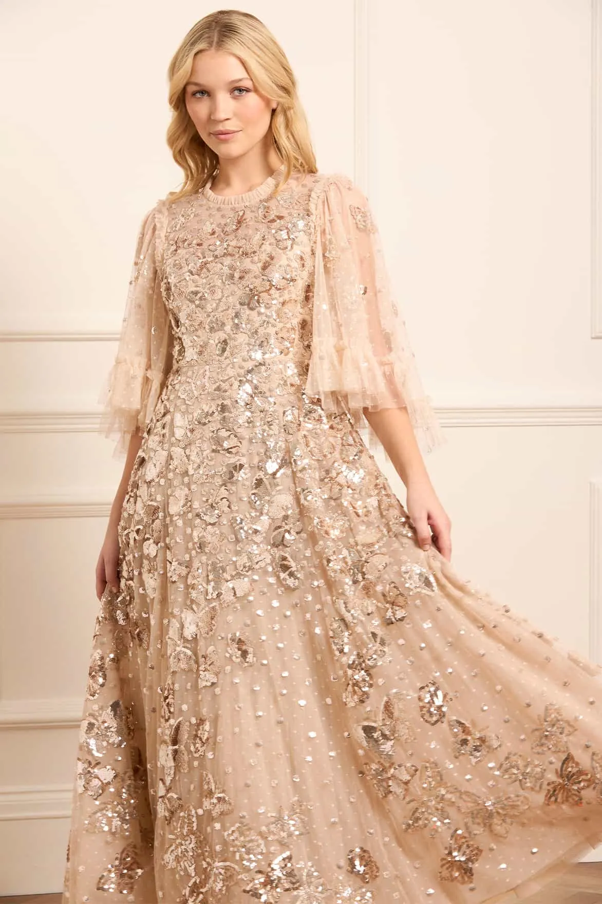 Papillon Ankle Gown