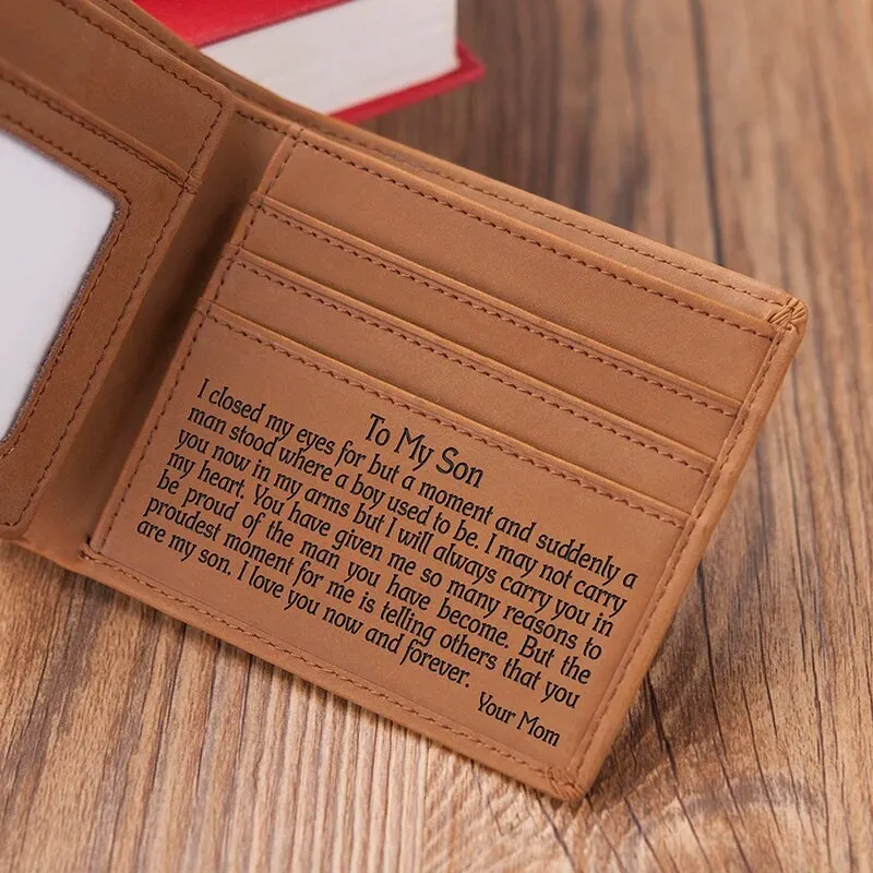 Personalized Special Gift Men Wallet Watch Set