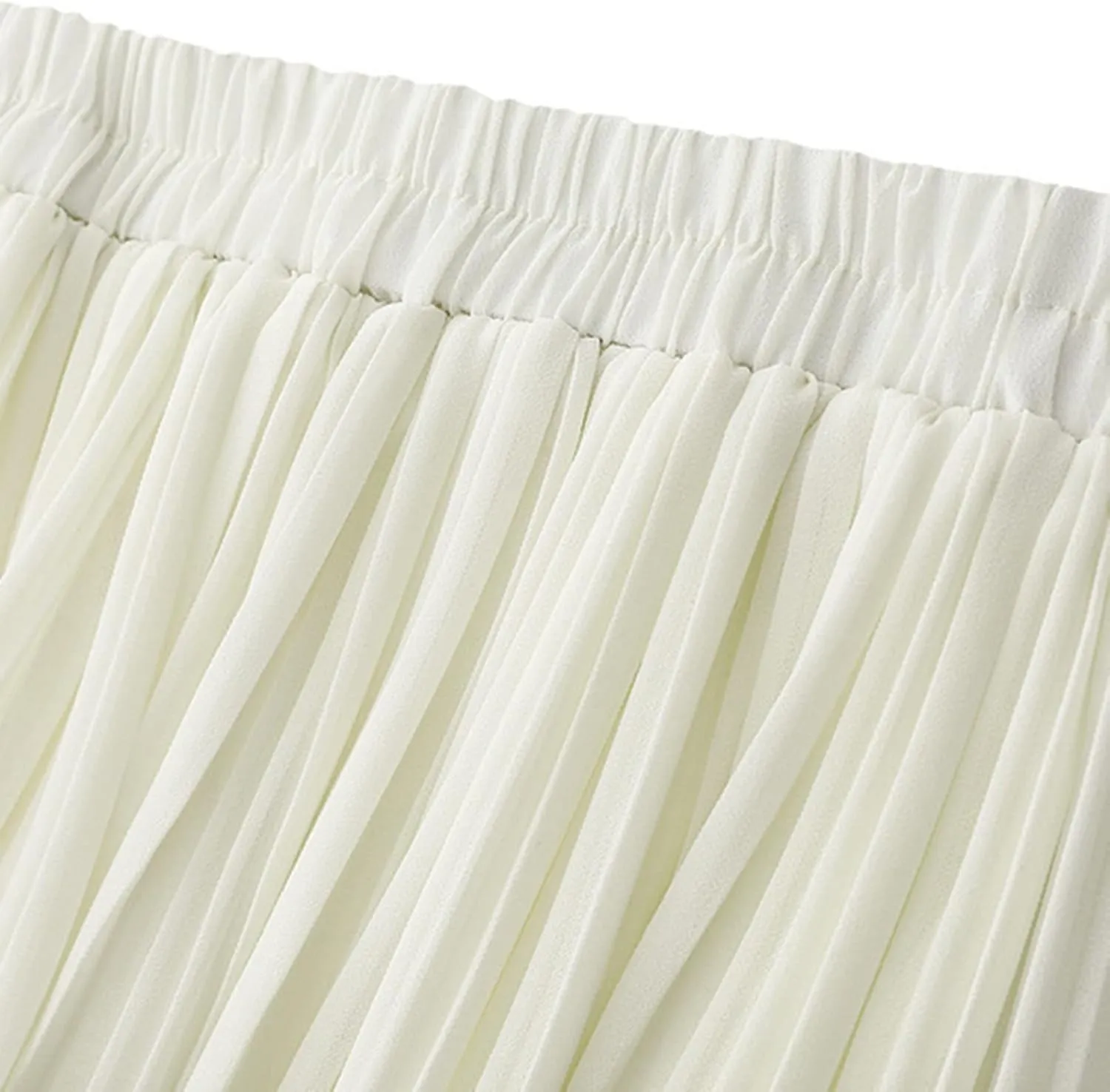 Pleated Skirts for Women 2024 Solid Color Spring Fall Midi Skirt High Waist A-Line Half Skirt Casual Flowy Skirts