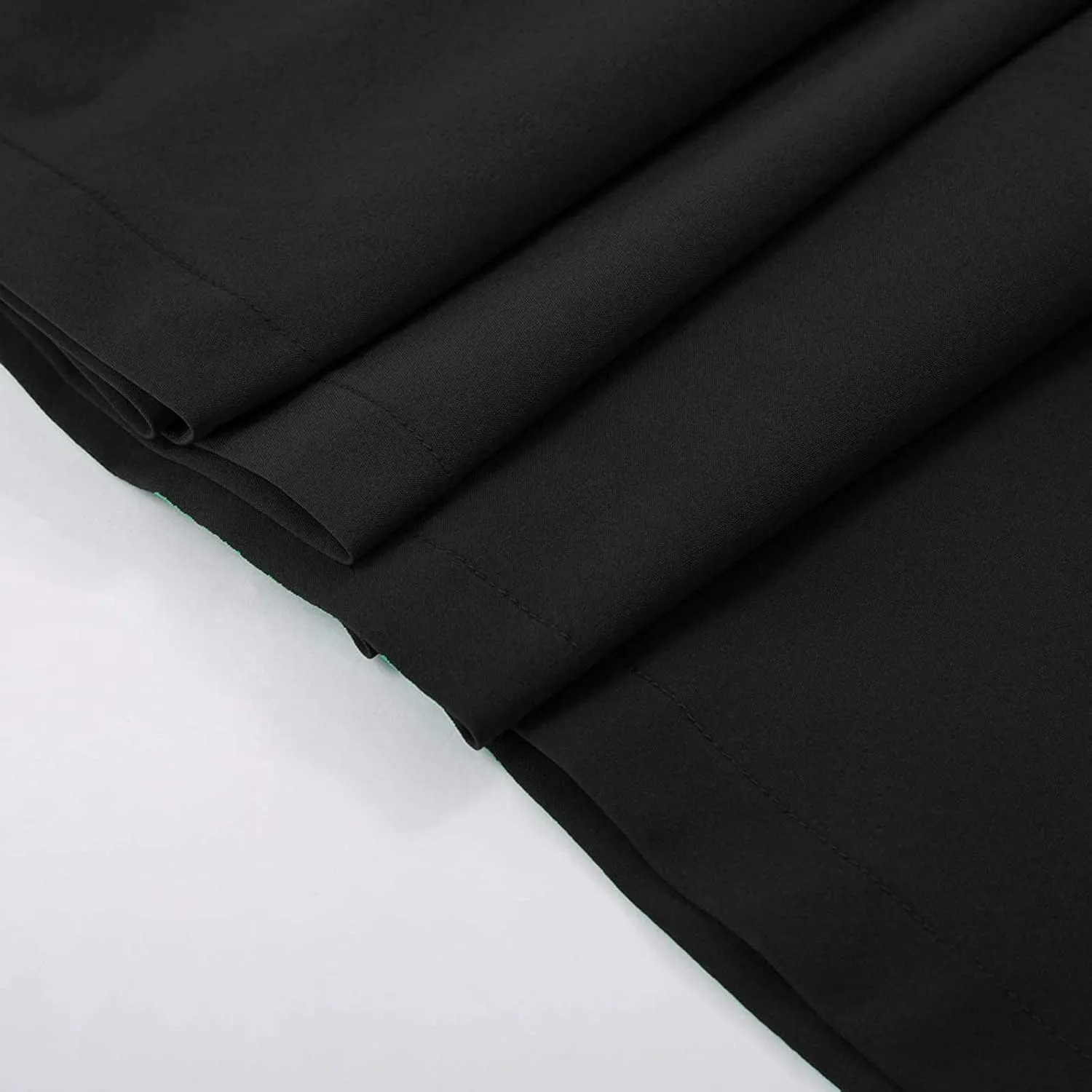 Pleated Skirts for Women, Women's Fashion High Waist Solid Color Skirt Loose Casual A-line Skirt Ankle Length Skirts
