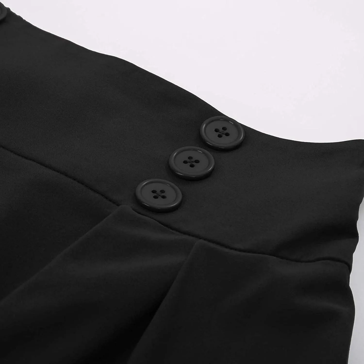Pleated Skirts for Women, Women's Fashion High Waist Solid Color Skirt Loose Casual A-line Skirt Ankle Length Skirts