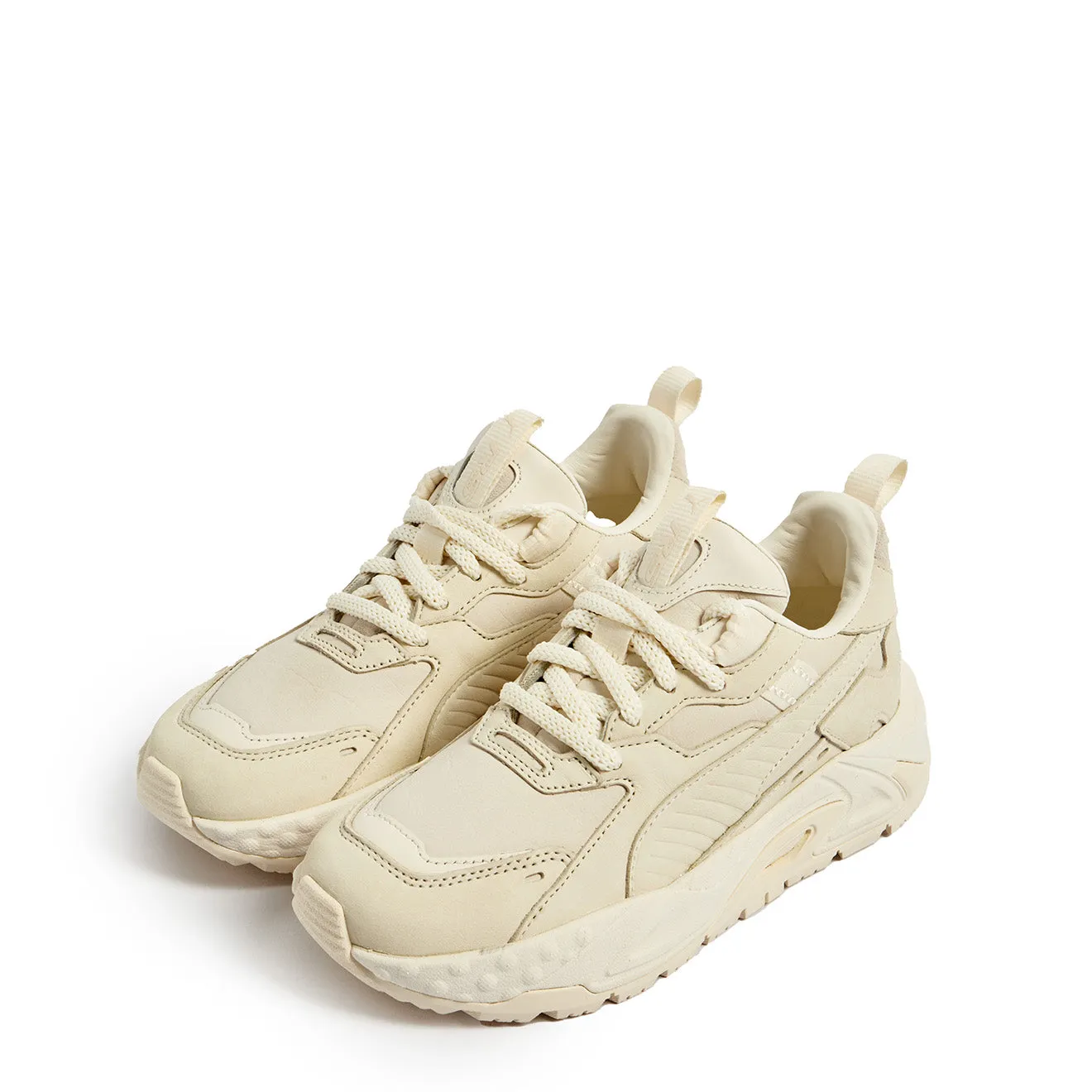 Puma RS-Track Nubuck Trainer Frosted Ivory