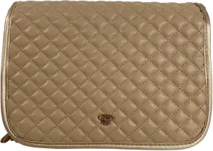 PurseN Classic Toiletry Case (Gold and Nude)
